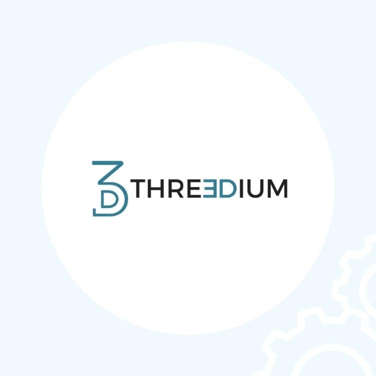 Threedium logo