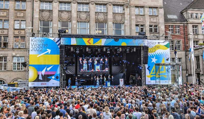 Eröffnung der Kieler Woche 2022 ©Lh Kiel - Alexandra Brecht-1