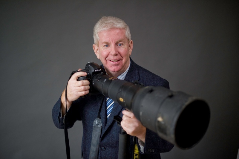 Ray McManus owner of sports photography agency and Fotoware customer Sportsfile