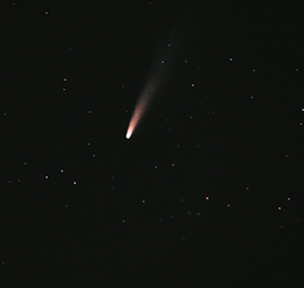 A picture of the comet