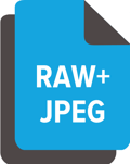 what it means when camera is storing both a RAW and JPEG version