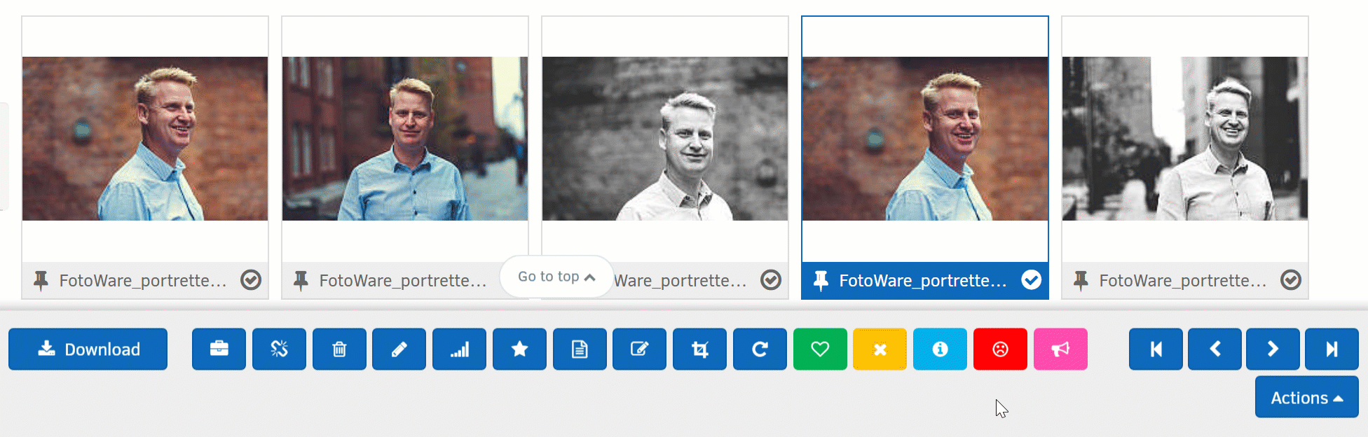 Withdraw consent in FotoWare