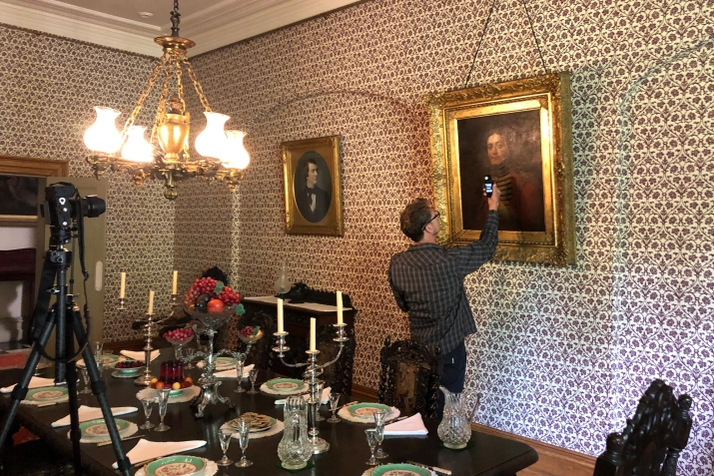 The Vaucluse House dining room