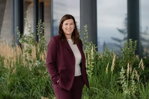 Anne Gretland, CEO of Fotoware, full body photo