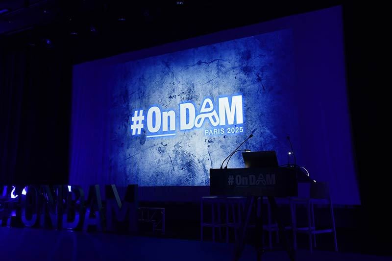 The stage from OnDAM 2025