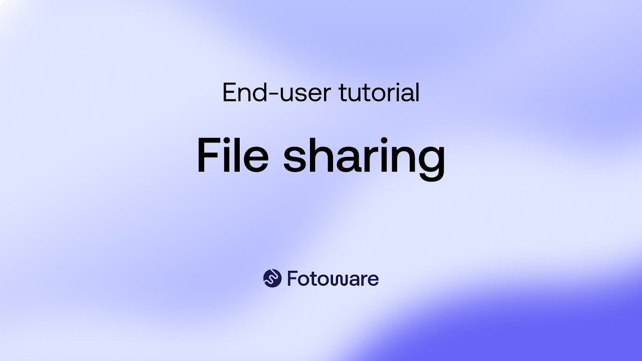 Sharing files