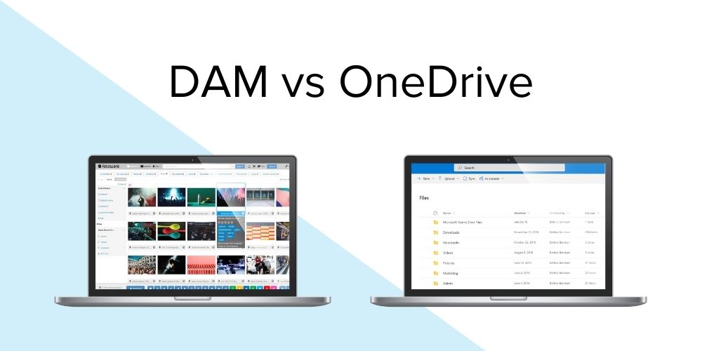 Digital Asset Management vs Microsoft OneDrive -What's the difference?