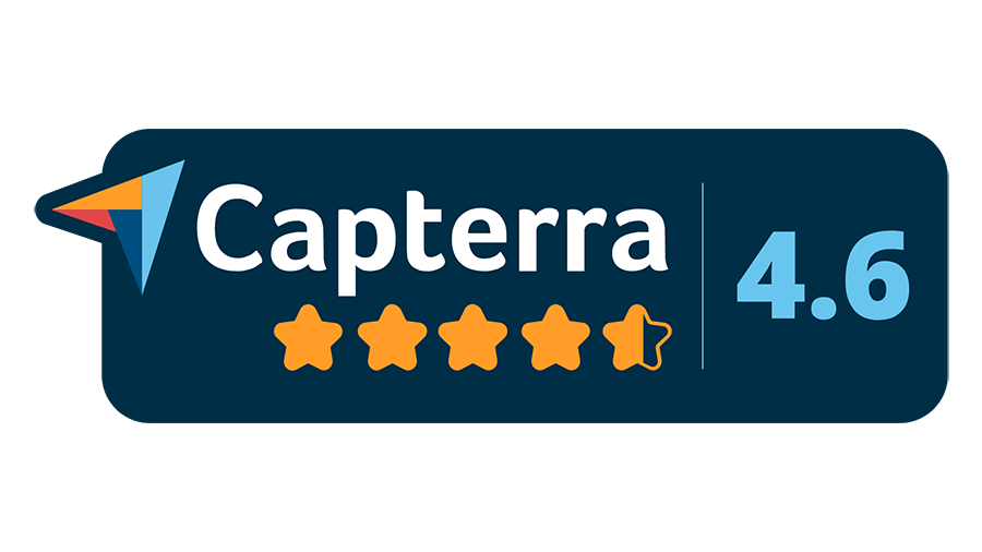 Capterra 4.6 score