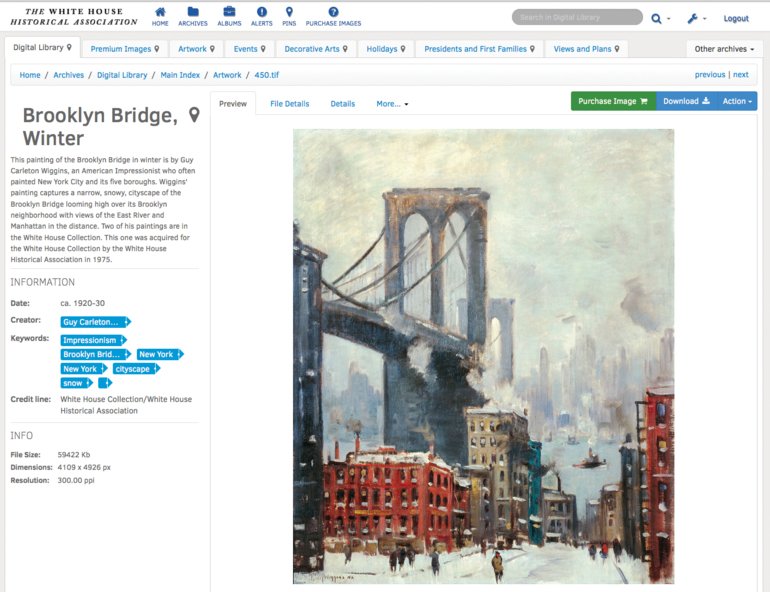 Individual Asset Page - The White House Historical Association
