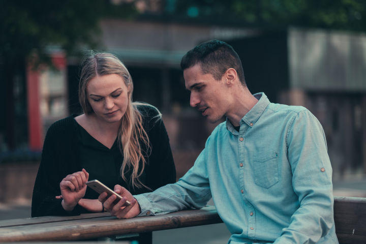 Developers at FotoWare using the mobile app
