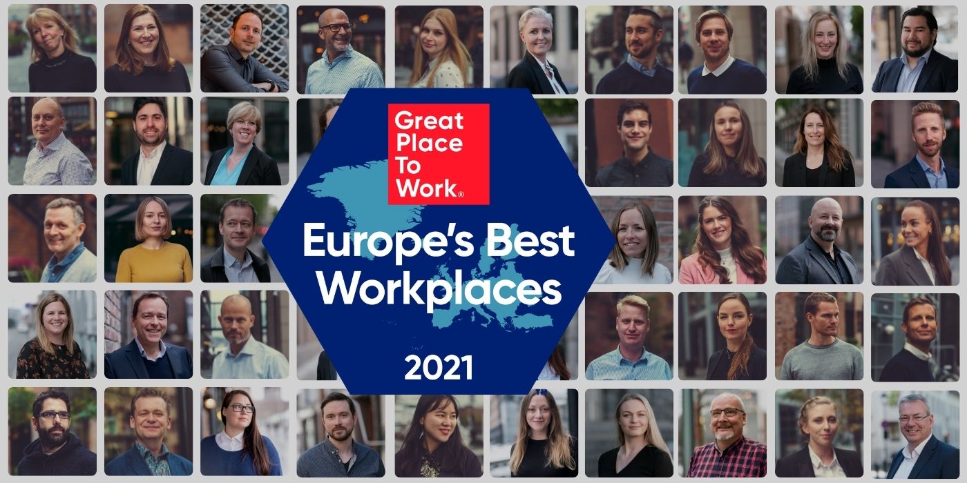 FotoWare takes 10th place in the Great Place to Work European ranking