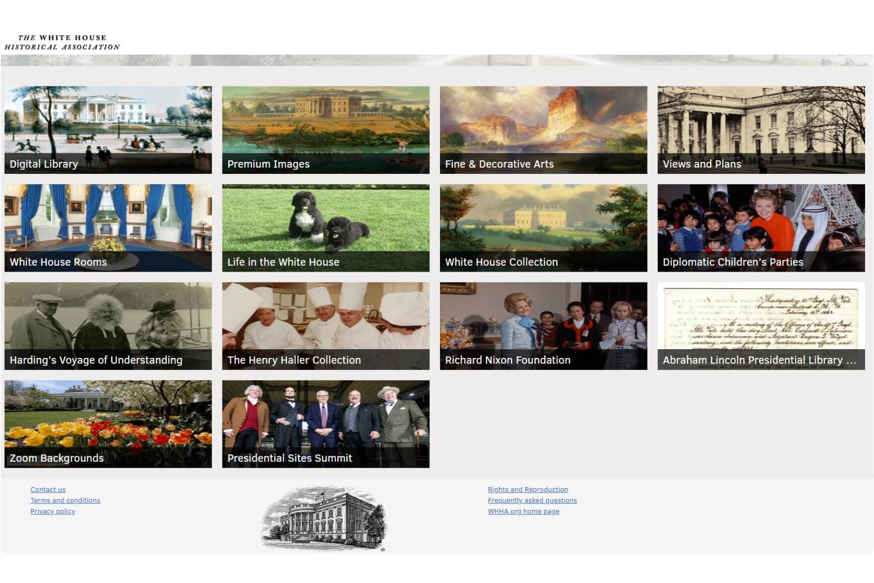 White House Association image library