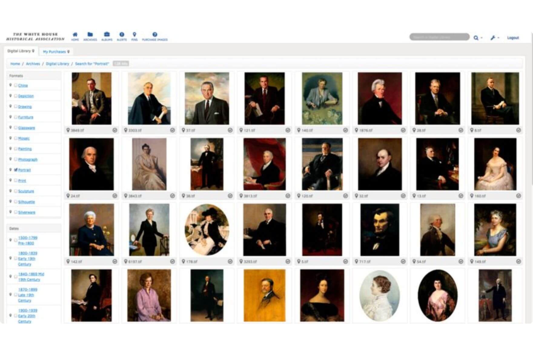 White House Association image library