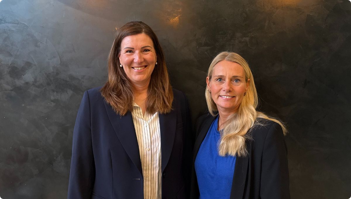 Anne Gretland (CEO of Fotoware) and Hilde Nielsen (Head of Marketing & Communicaitons of Fotoware)