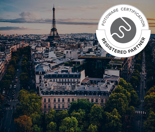 eGate - Registered partner. Paris city view