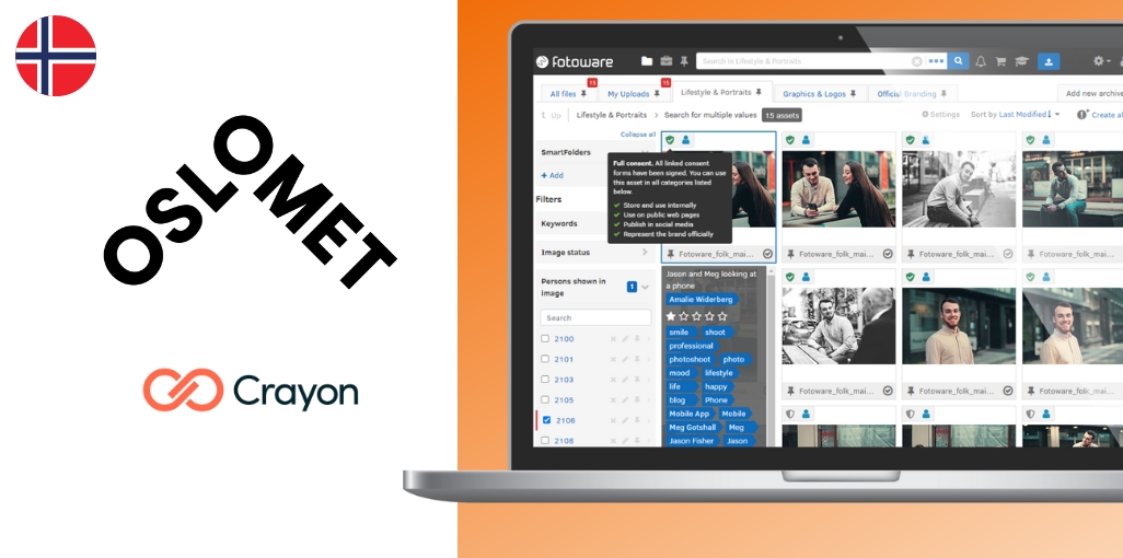 Live webinar with OsloMet on DAM